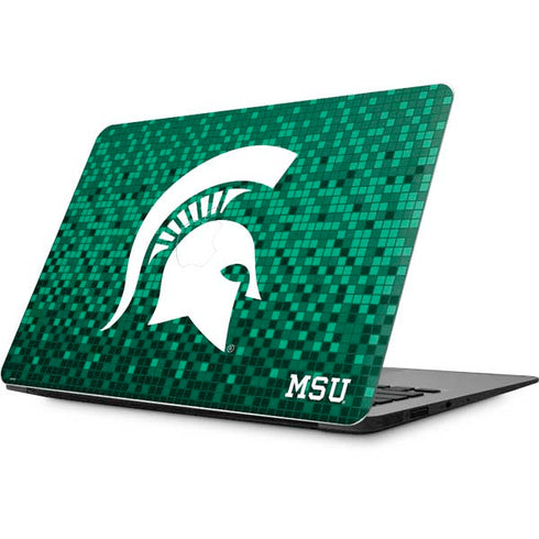 Michigan State University Spartans Digital Pixels Apple MacBook Skin