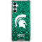 Michigan State University Spartans Digital Pixels Galaxy A15 5G Clear Case