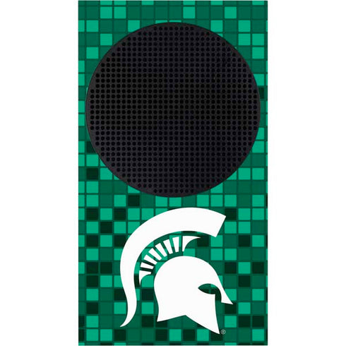 Michigan State University Spartans Digital Pixels Xbox Series S Console Skin