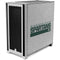 Michigan State University Spartans Marquee Corsair 4000D Tempered Glass Mid-Tower ATX Case Skin