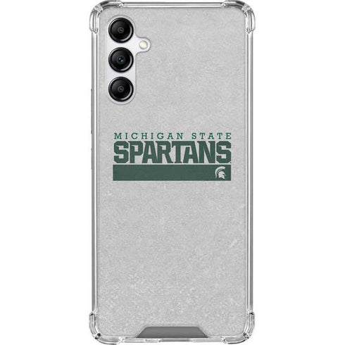 Michigan State University Spartans Marquee Galaxy A14 5G Clear Case