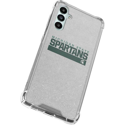 Michigan State University Spartans Marquee Galaxy A15 5G Clear Case