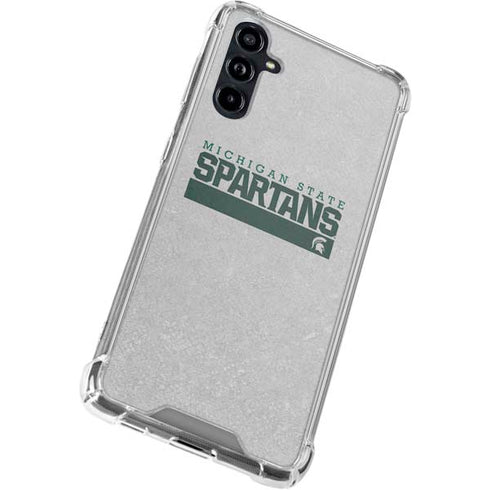 Michigan State University Spartans Marquee Galaxy A54 5G Clear Case