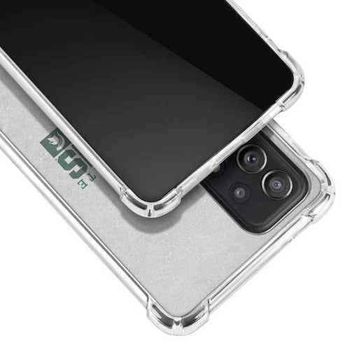 Michigan State University Spartans Marquee Galaxy A72 5G Clear Case