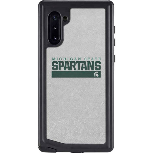 Michigan State University Spartans Marquee Galaxy Note 10 Waterproof Case