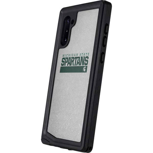 Michigan State University Spartans Marquee Galaxy Note 10 Waterproof Case