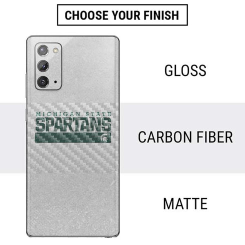 Michigan State University Spartans Marquee Galaxy Note20 5G Skin