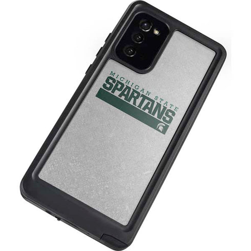 Michigan State University Spartans Marquee Galaxy Note20 5G Waterproof Case