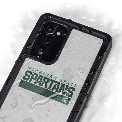 Michigan State University Spartans Marquee Galaxy Note20 5G Waterproof Case
