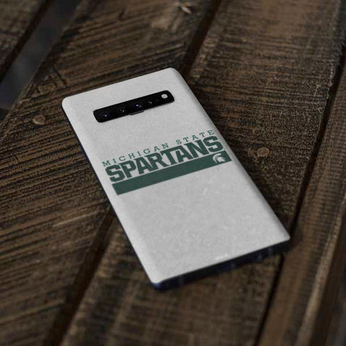 Michigan State University Spartans Marquee Galaxy S10 Skin