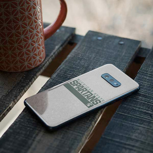 Michigan State University Spartans Marquee Galaxy S10e Skin