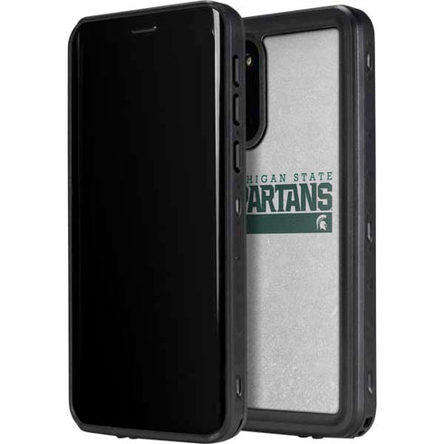 Michigan State University Spartans Marquee Galaxy S20 Plus Waterproof Case