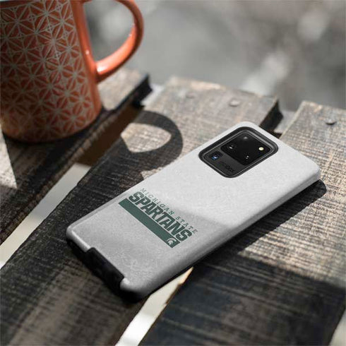 Michigan State University Spartans Marquee Galaxy S20 Ultra 5G Pro Case