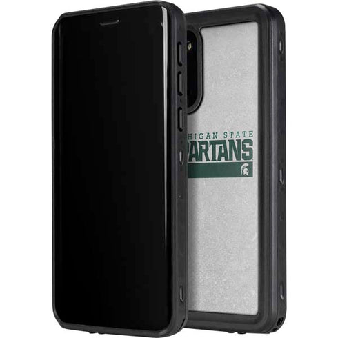 Michigan State University Spartans Marquee Galaxy S20 Waterproof Case