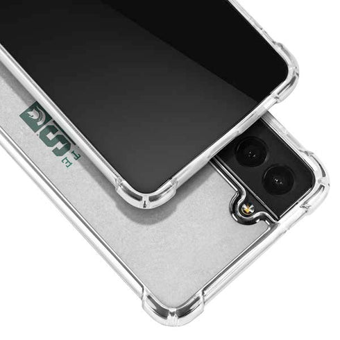 Michigan State University Spartans Marquee Galaxy S21 5G Clear Case
