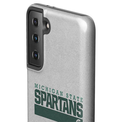 Michigan State University Spartans Marquee Galaxy S21 Plus 5G Pro Case