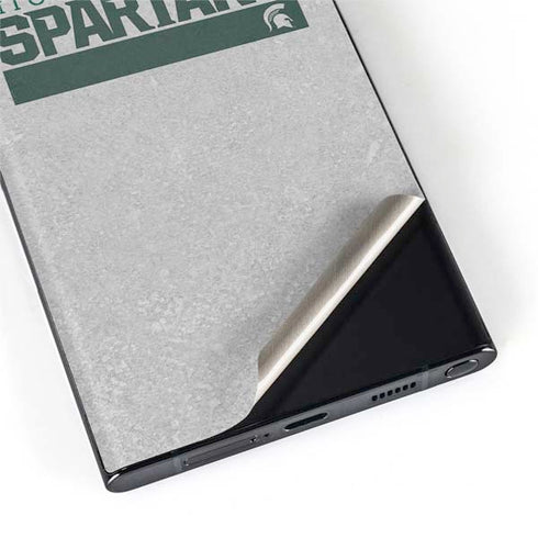 Michigan State University Spartans Marquee Galaxy S22 Ultra Skin