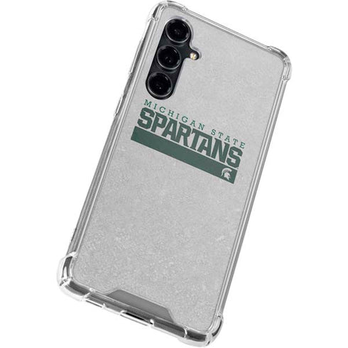 Michigan State University Spartans Marquee Galaxy S23 FE Clear Case