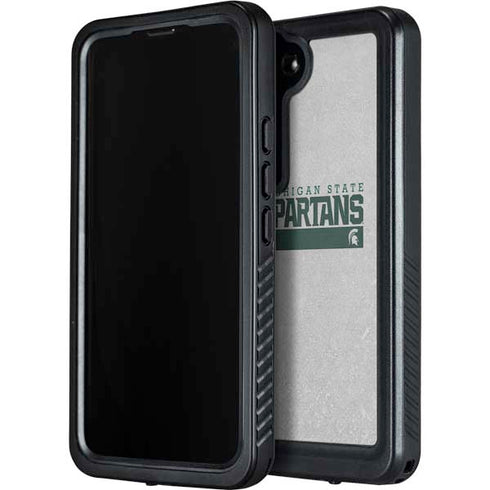 Michigan State University Spartans Marquee Galaxy S23 Plus Waterproof Case