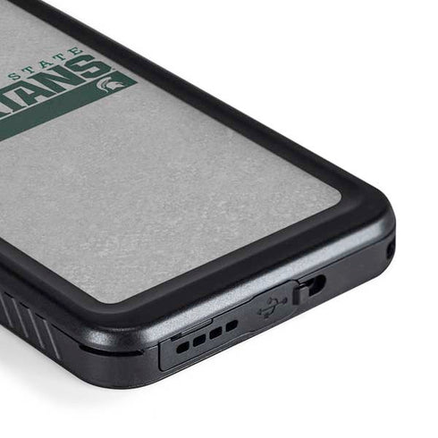 Michigan State University Spartans Marquee Galaxy S23 Plus Waterproof Case