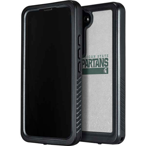 Michigan State University Spartans Marquee Galaxy S23 Waterproof Case