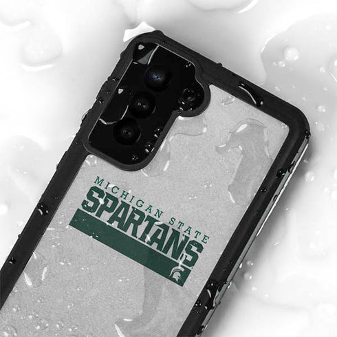 Michigan State University Spartans Marquee Galaxy S23 Waterproof Case