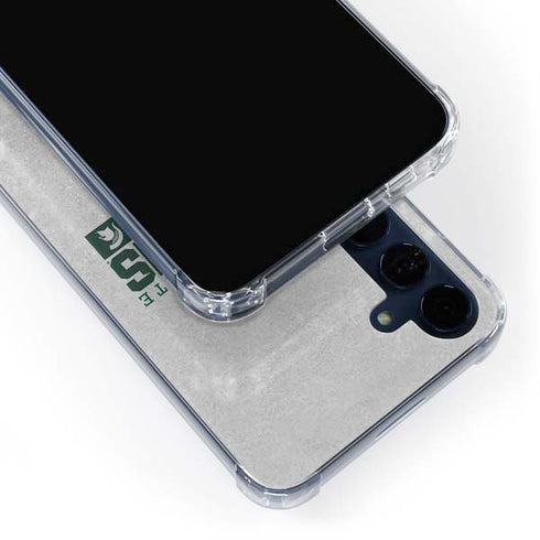 Michigan State University Spartans Marquee Galaxy S24 Clear Case
