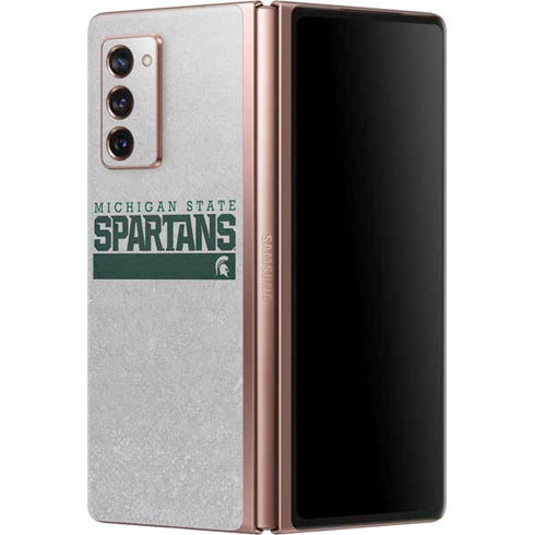 Michigan State University Spartans Marquee Galaxy Z Fold2 5G Skin