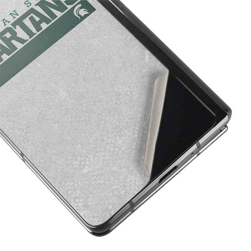 Michigan State University Spartans Marquee Galaxy Z Fold2 5G Skin