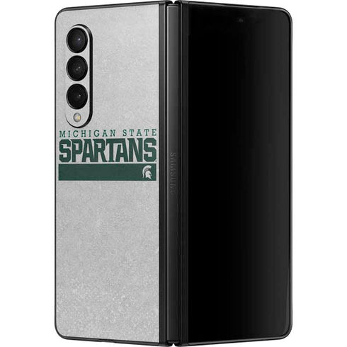Michigan State University Spartans Marquee Galaxy Z Fold3 5G Skin