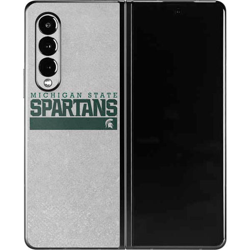 Michigan State University Spartans Marquee Galaxy Z Fold3 5G Skin