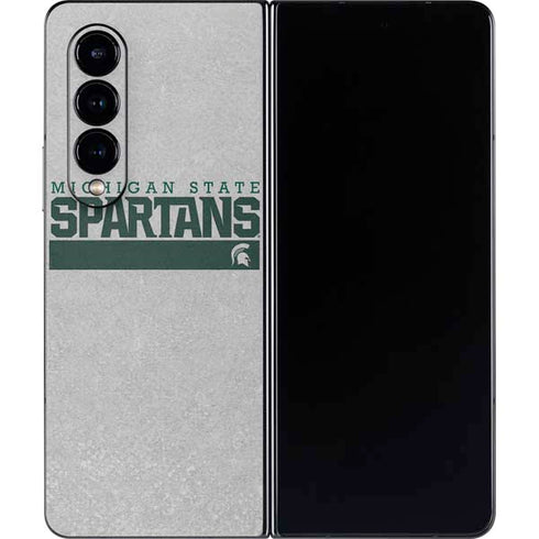 Michigan State University Spartans Marquee Galaxy Z Fold4 5G Skin