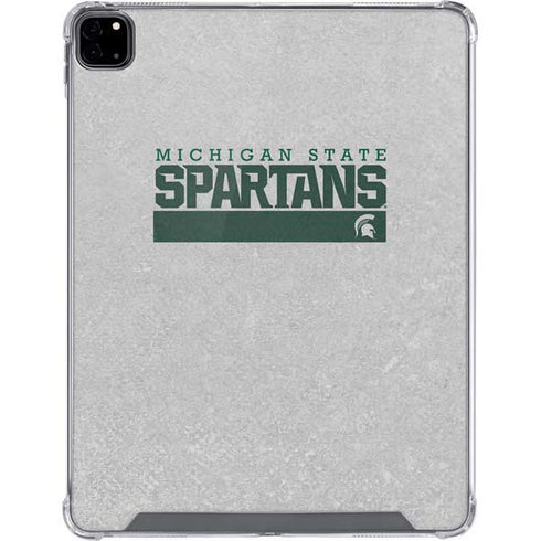 Michigan State University Spartans Marquee iPad Pro 12.9in (2020) Clear Case