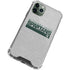Michigan State University Spartans Marquee iPhone 12 Pro Clear Case
