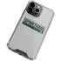 Michigan State University Spartans Marquee iPhone 13 Pro Clear Case