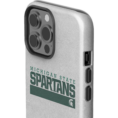 Michigan State University Spartans Marquee iPhone 13 Pro Max Impact Case