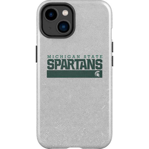 Michigan State University Spartans Marquee iPhone 15 Plus Impact Case