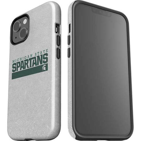 Michigan State University Spartans Marquee iPhone 14 Impact Case