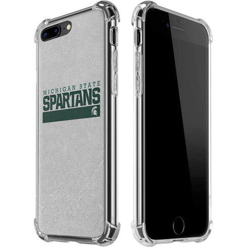 Michigan State University Spartans Marquee iPhone 7/8 Plus Clear Case