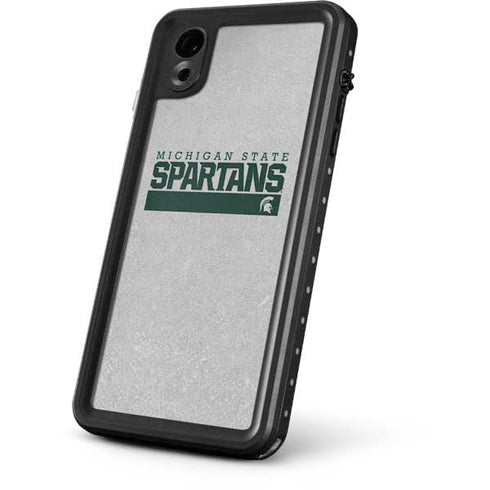 Michigan State University Spartans Marquee iPhone XR Waterproof Case