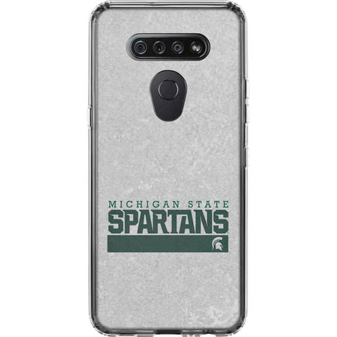 Michigan State University Spartans Marquee LG K51/Q51 Clear Case