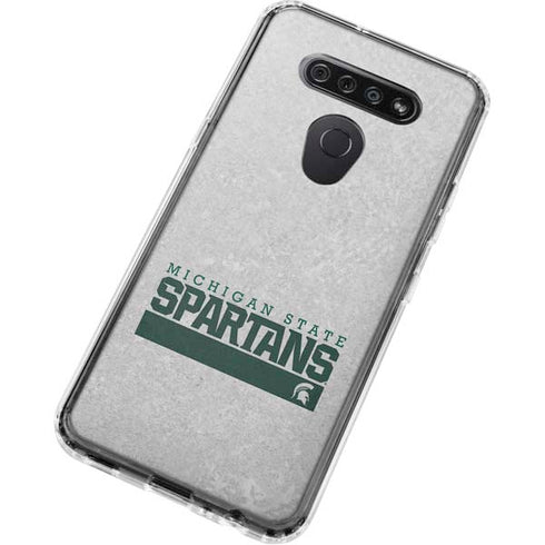Michigan State University Spartans Marquee LG K51/Q51 Clear Case