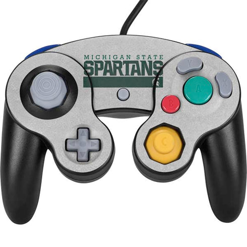 Michigan State University Spartans Marquee Nintendo GameCube Controller Skin