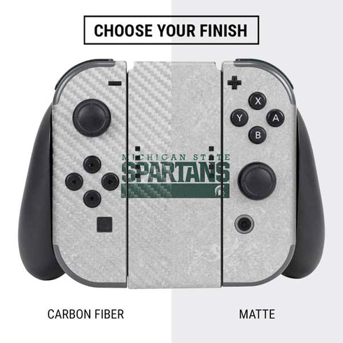 Michigan State University Spartans Marquee Nintendo Switch Bundle Skin