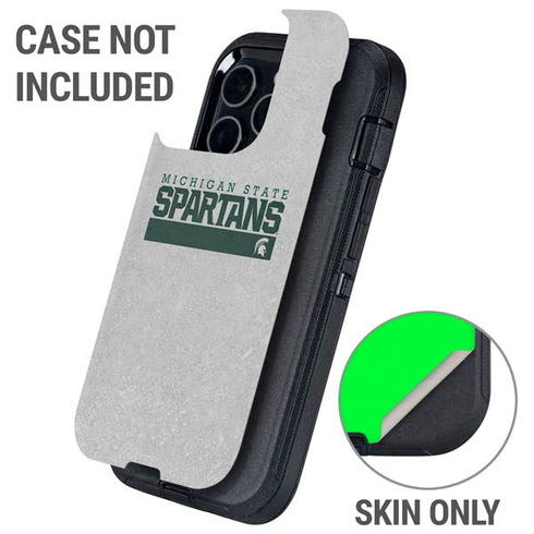 Michigan State University Spartans Marquee Otterbox Defender iPhone Skin