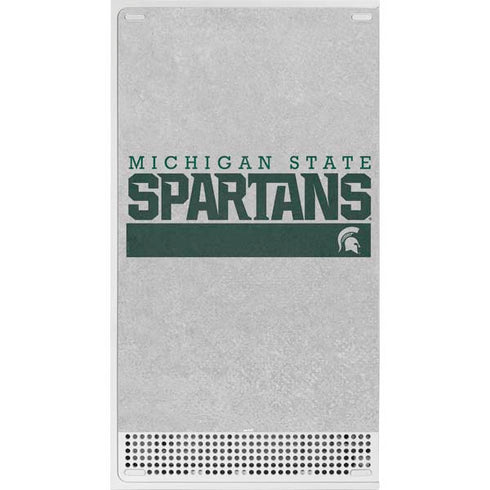 Michigan State University Spartans Marquee Xbox Series S Console Skin