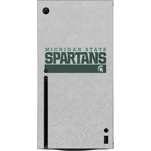 Michigan State University Spartans Marquee Xbox Series X Console Skin