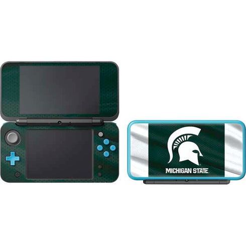 Michigan State University Away Grey Jersey Nintendo 2DS XL (2017) Skin