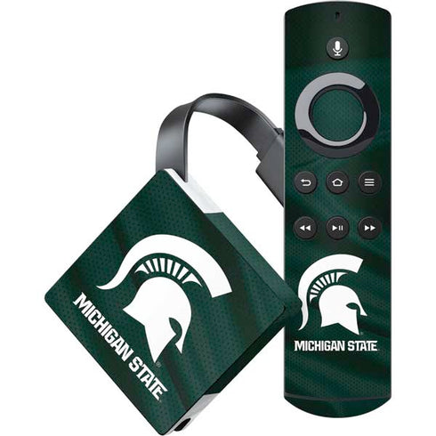 Michigan State University Away Grey Jersey Amazon Fire TV Skin