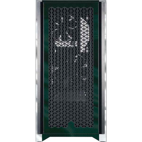 Michigan State University Away Grey Jersey Corsair 4000D Tempered Glass Mid-Tower ATX Case Skin
